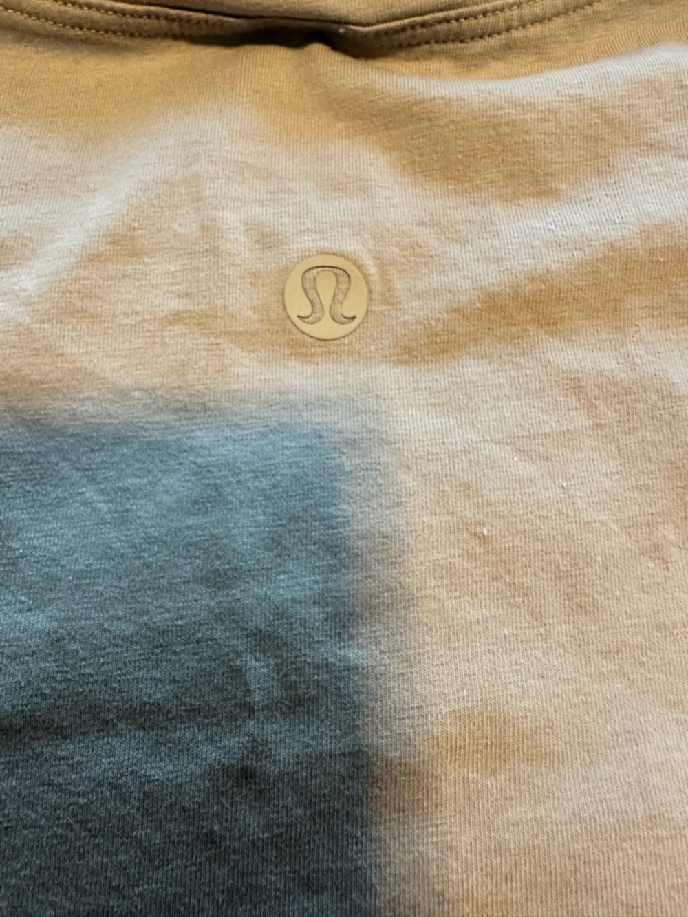 lululemon🍋 Cates Tee in Riverstone Size 12 NWT Pima Cotton - Picture 6 of 8